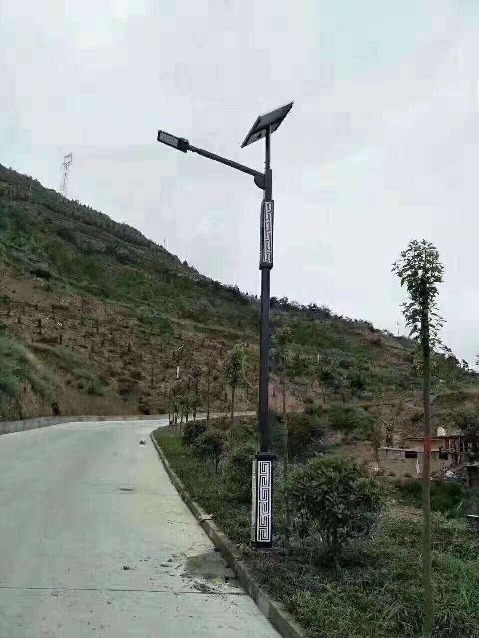 疏勒县仿古太阳能路灯
